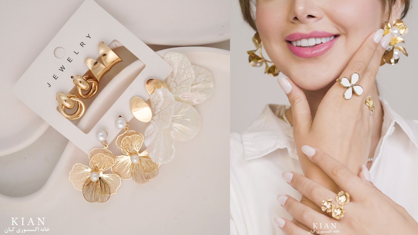 راهنمای جامع خرید بدلیجات طلاکاری شده برای استایل لاکچری